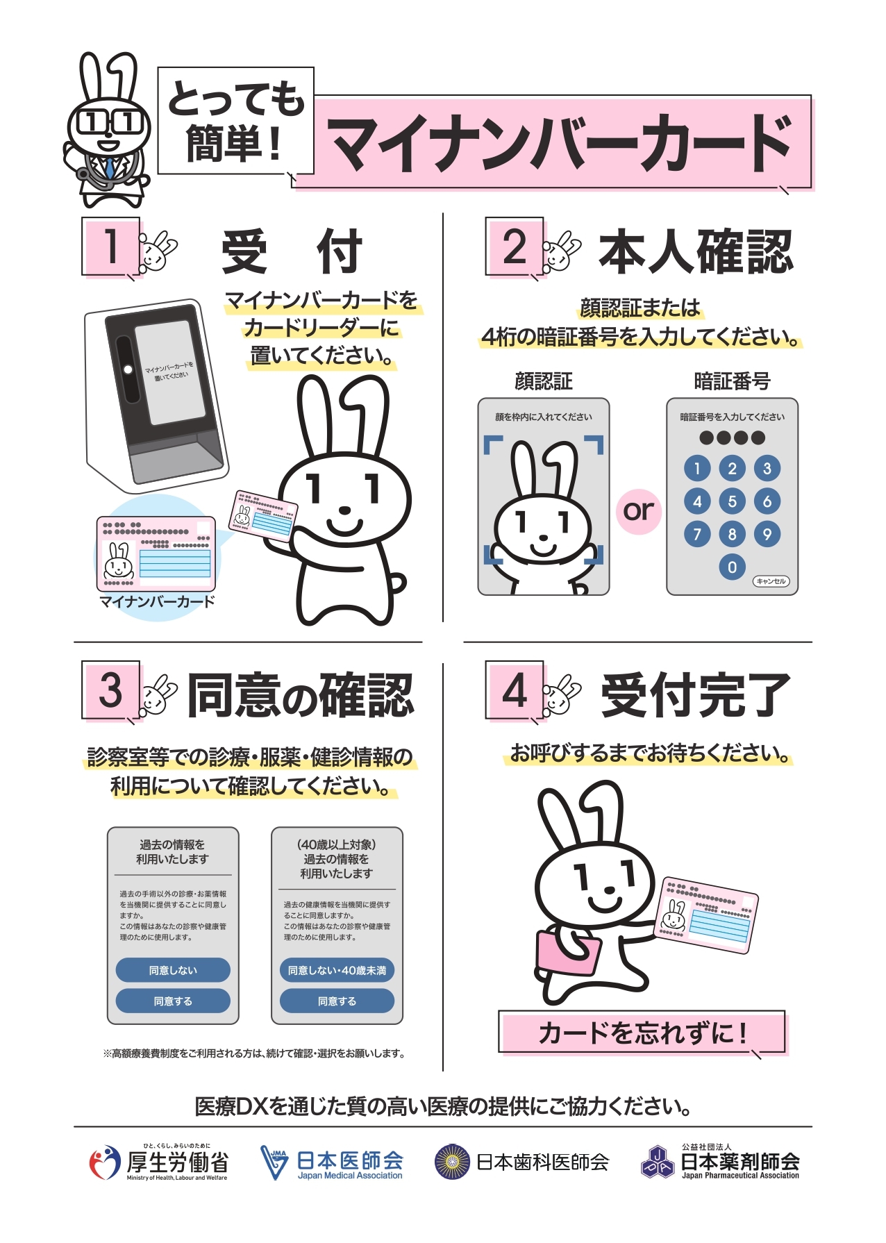とっても簡単　マイナンバーカード